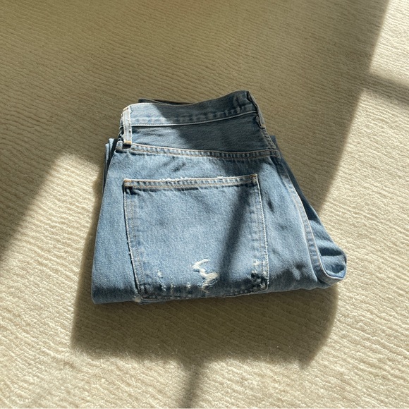 NWOT AGOLDE 90s Mid Rise Loose Fit in Fall Out - Picture 8 of 13